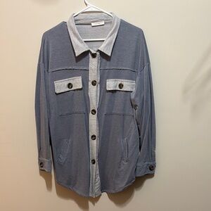 Reborn Gray Knit Top